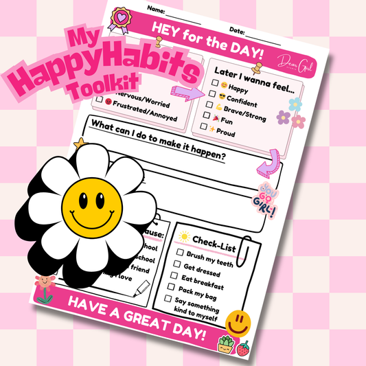 My Happy Habits Toolkit (for girls & moms)